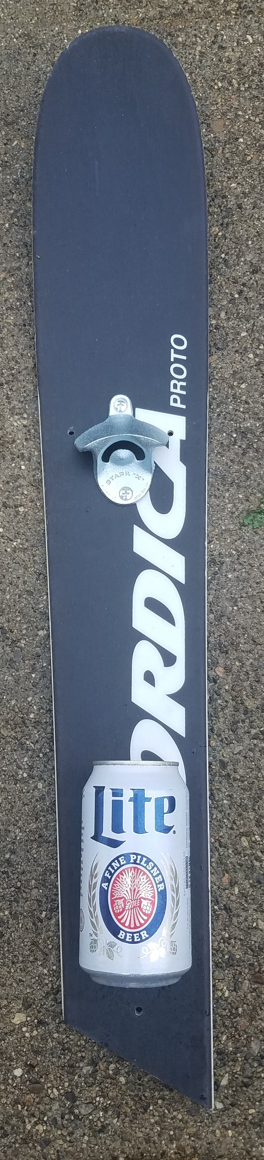 Snow Ski Wall Mounted Bottle Opener   Play in style, Drink in style!