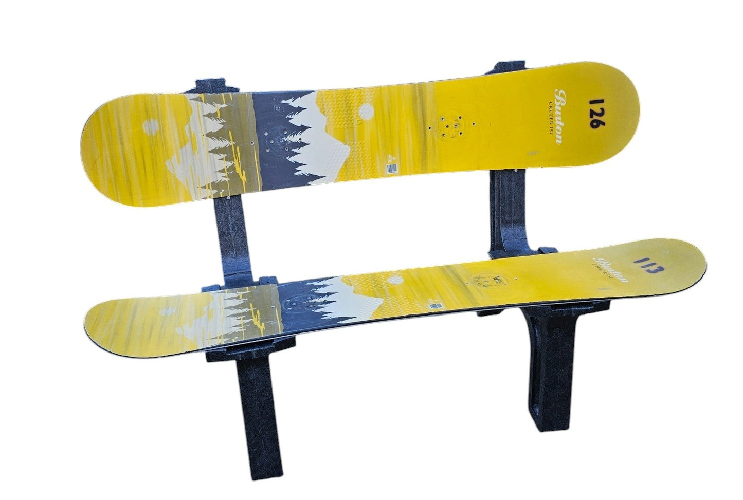 Snow Board Bench-Choose your type of real Snow Board