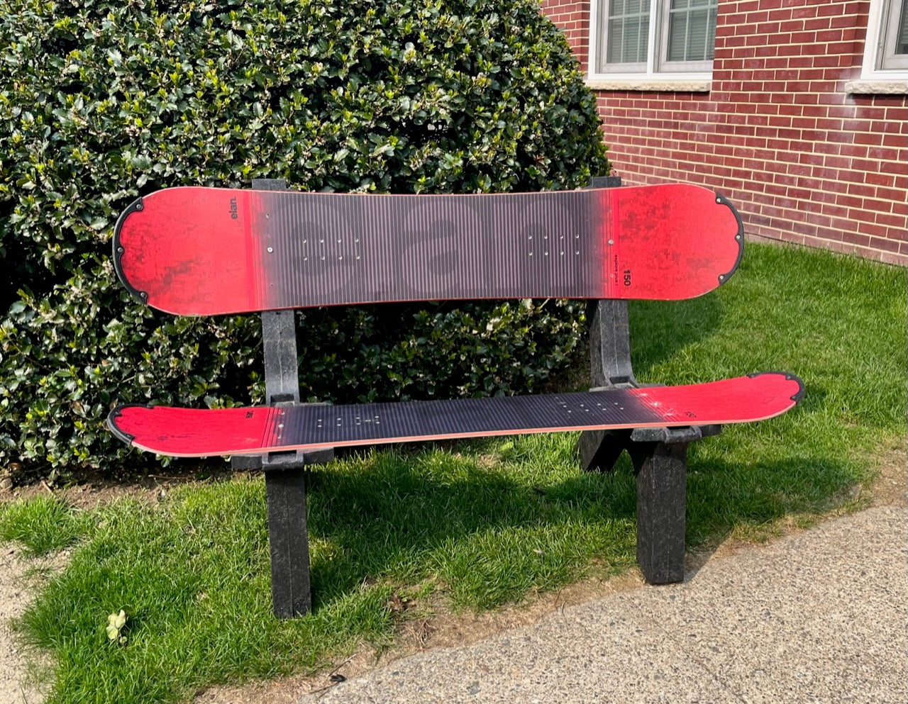 Customize your Recycled Snow Board Bench-Choose your type of Snow Board (Copy)