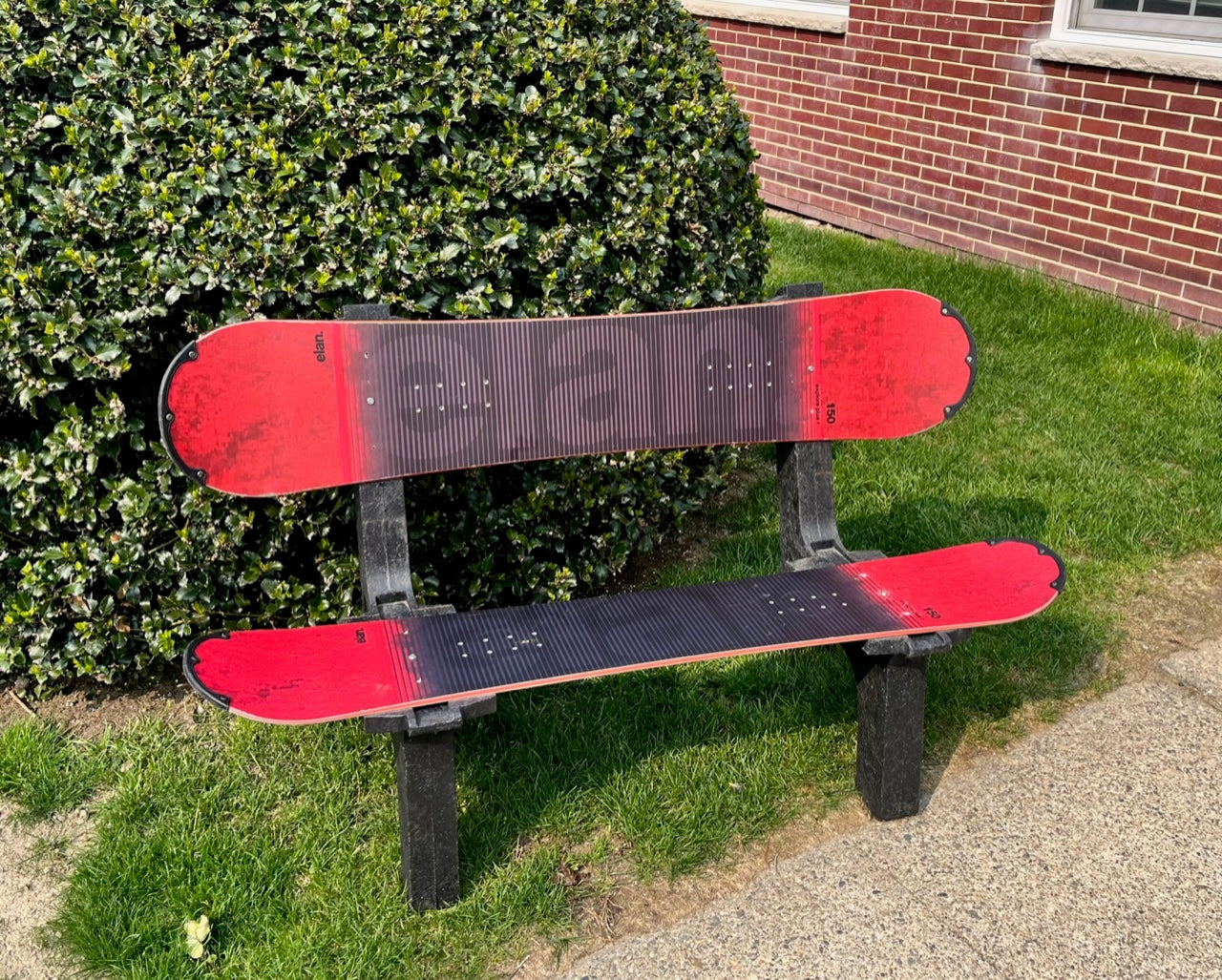 Customize your Recycled Snow Board Bench-Choose your type of Snow Board (Copy)