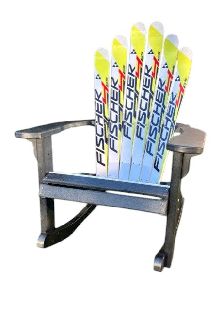 Customize you Skichair Rocker made from real Snow Skis