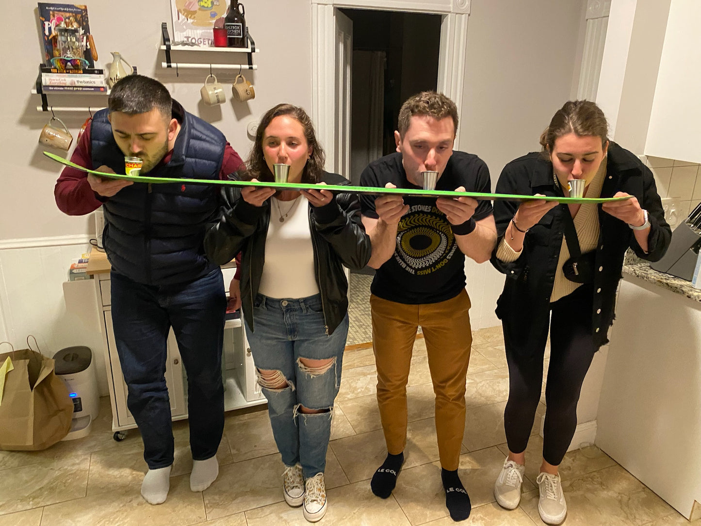 Make America Drunk Again - Shot Ski made with a Real Snow Ski - shotski