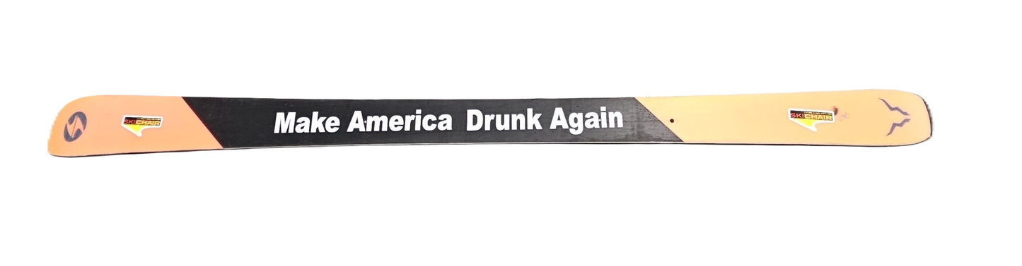 Personalization for shot ski already purchased made from cut Vinyl