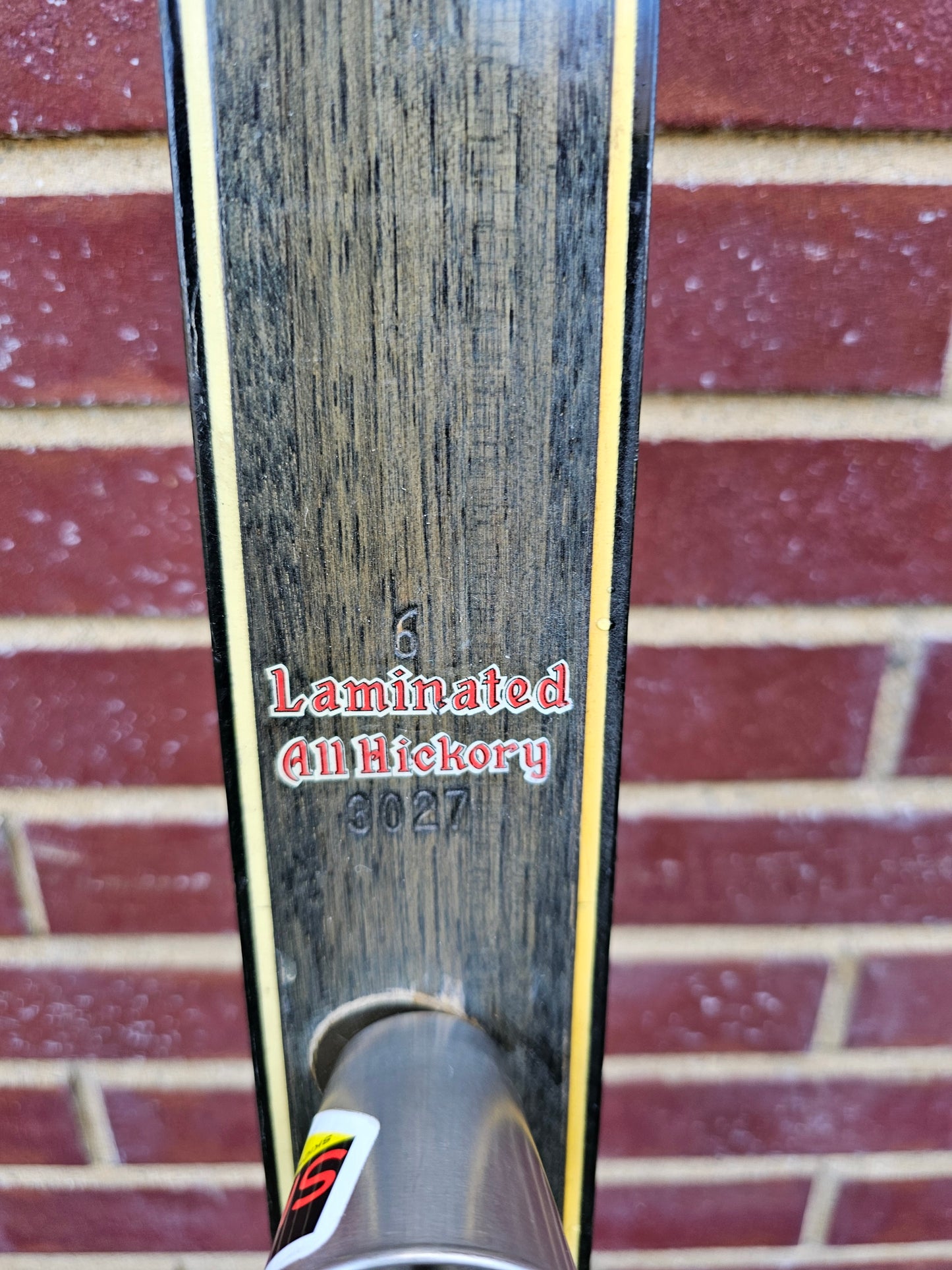 Shot Ski w/ Removable Magnetic shots made with Real Snow Ski with 4 Large 2.5oz Shots - shotski