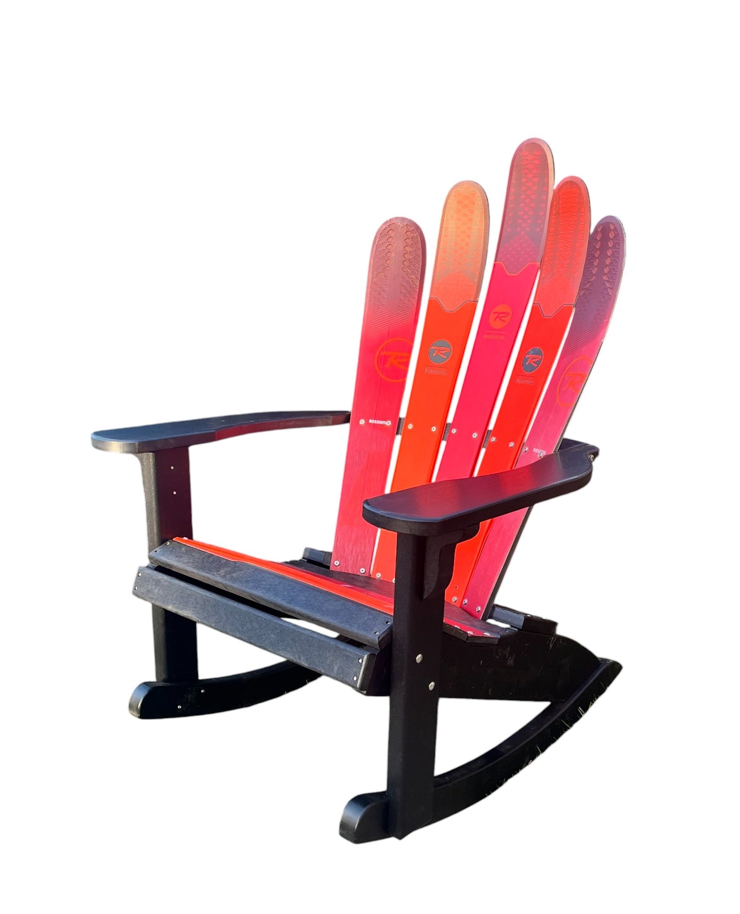 2 piece set of Snow Ski Rockers, Customize your Recycled Plastic Snow Ski Rockers