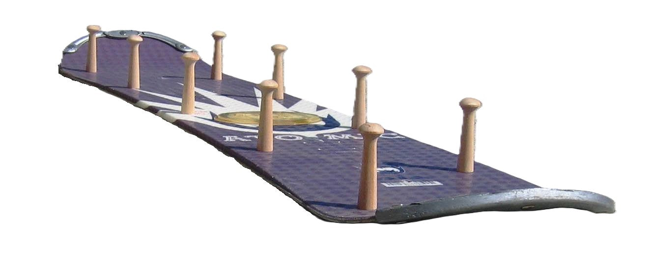 Snow Board Coat Rack made from real Snow Board that you can pick!