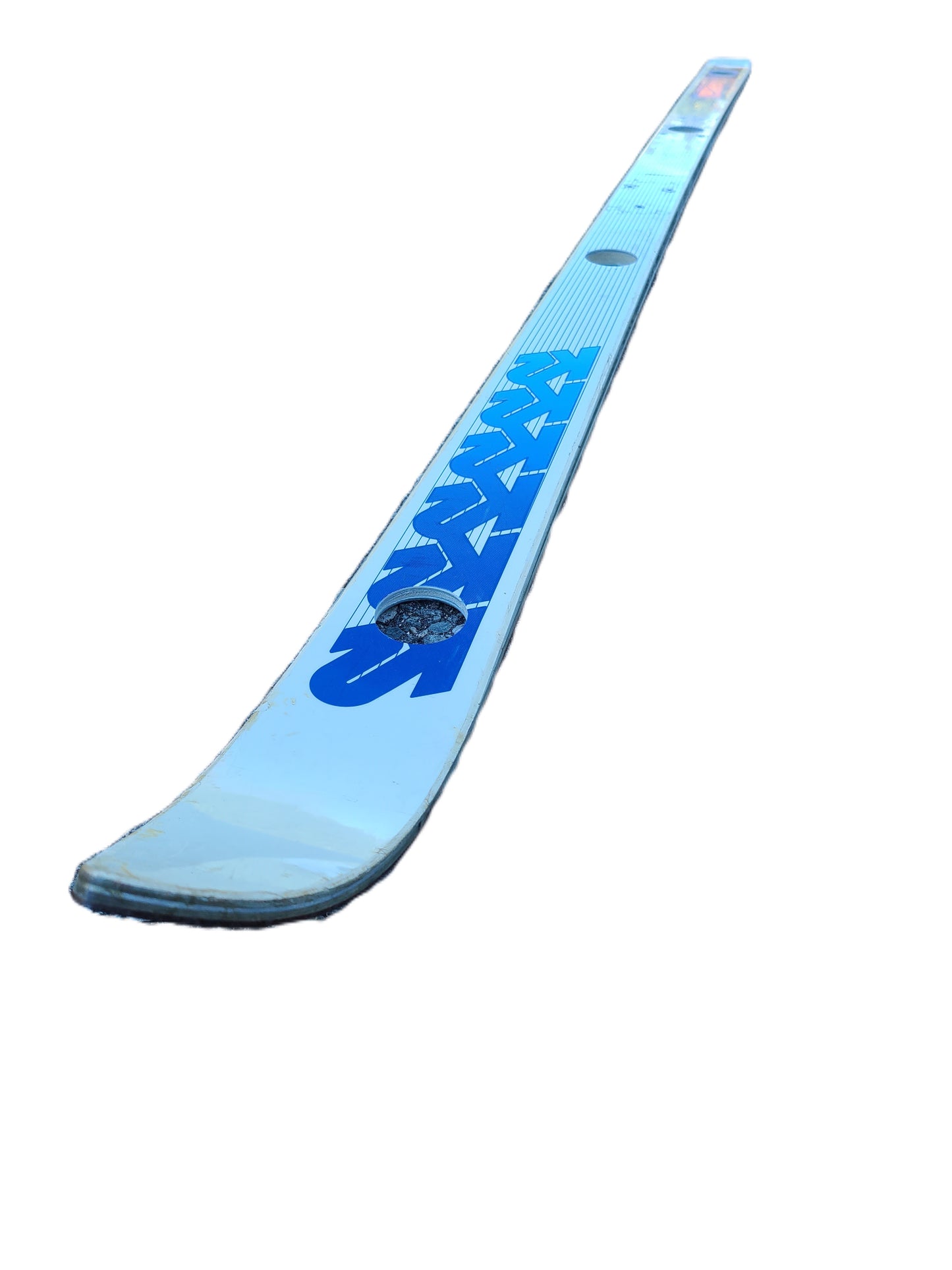 Shot ski 3 shot, Real Snow Ski with holes and 3 plastic 2oz shot glasses - shotski