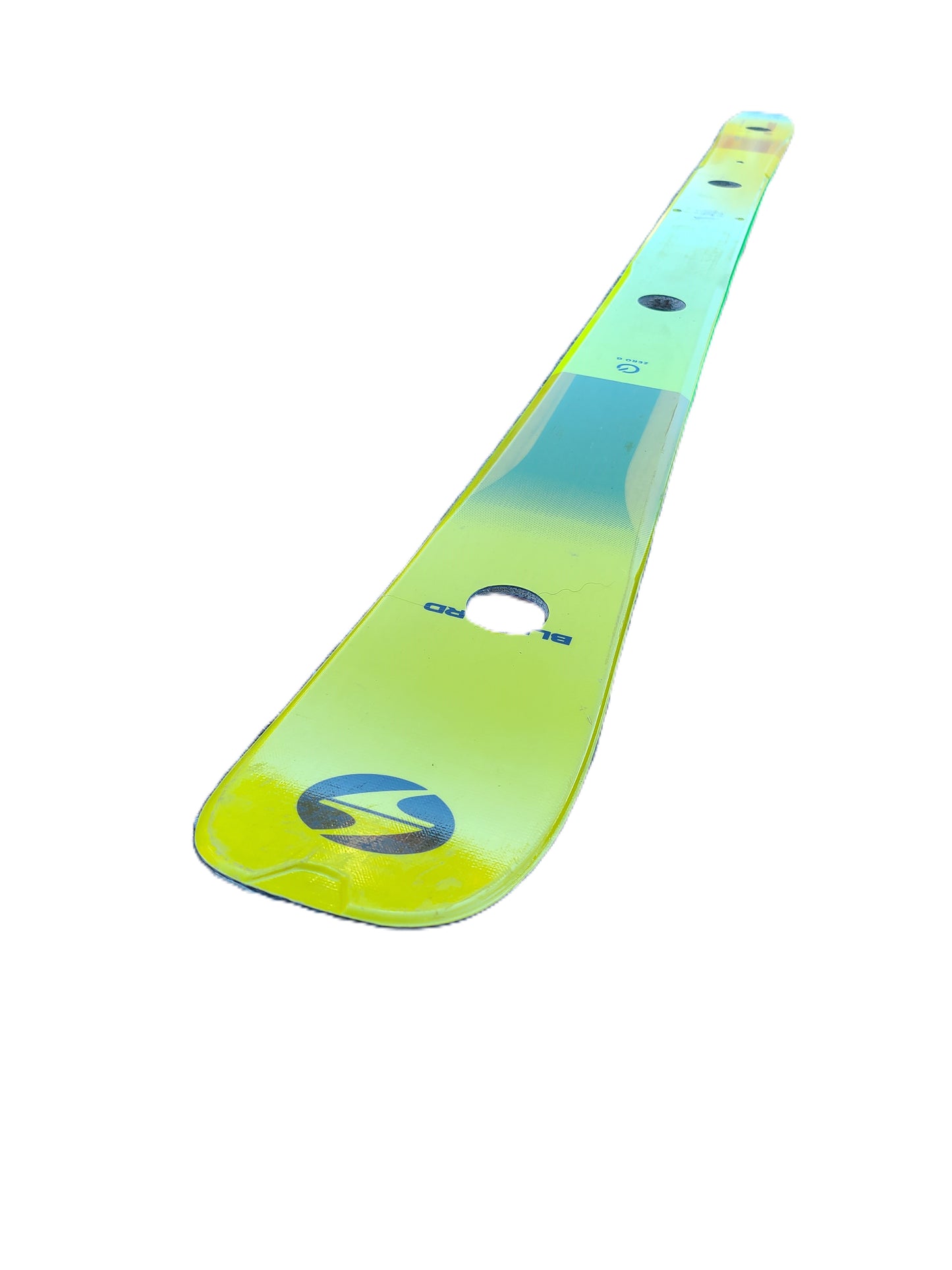 Shot ski 3 shot, Real Snow Ski with holes and 3 plastic 2oz shot glasses - shotski