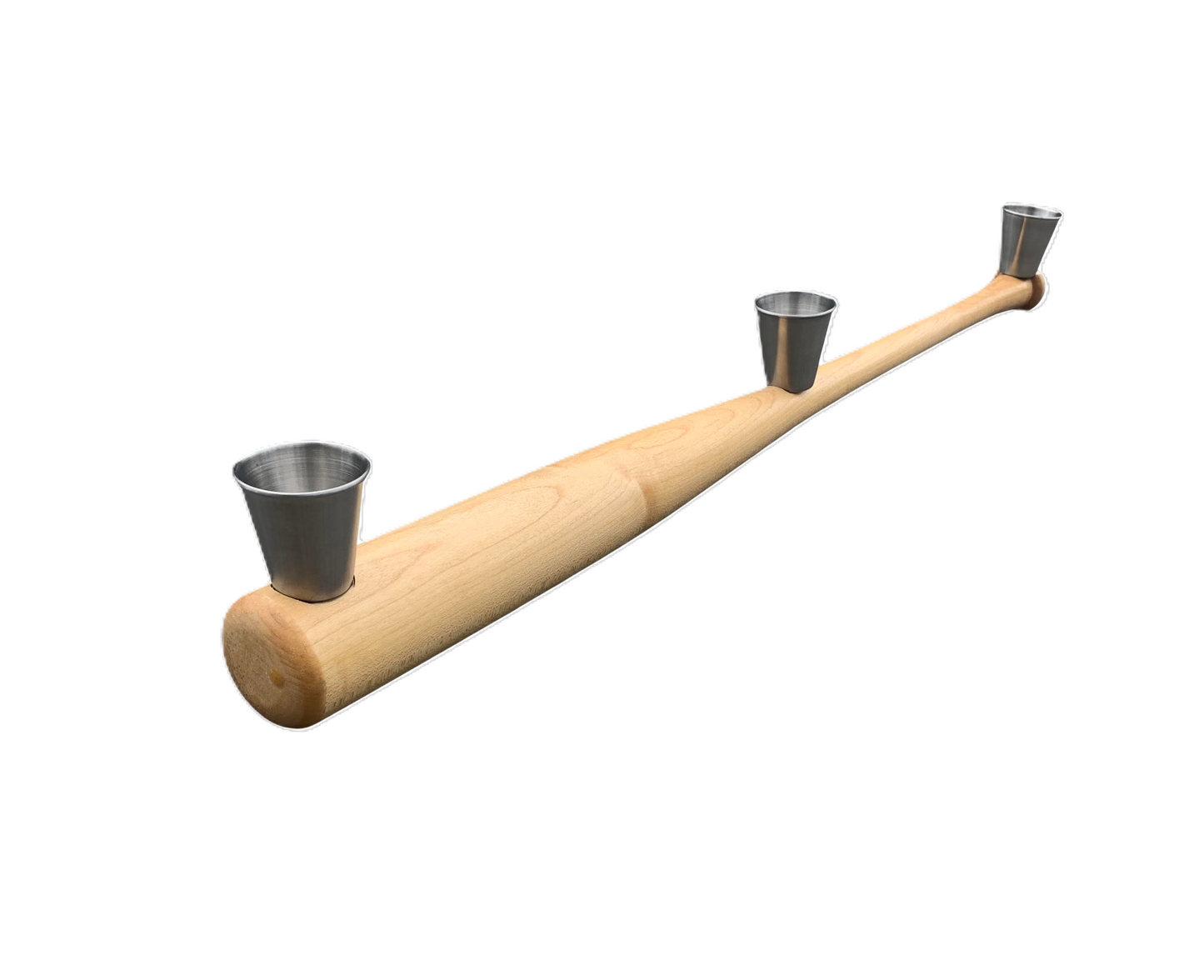 Baseball Triple Shot with 3 Shots, A Shot Bat is like a Shot Ski