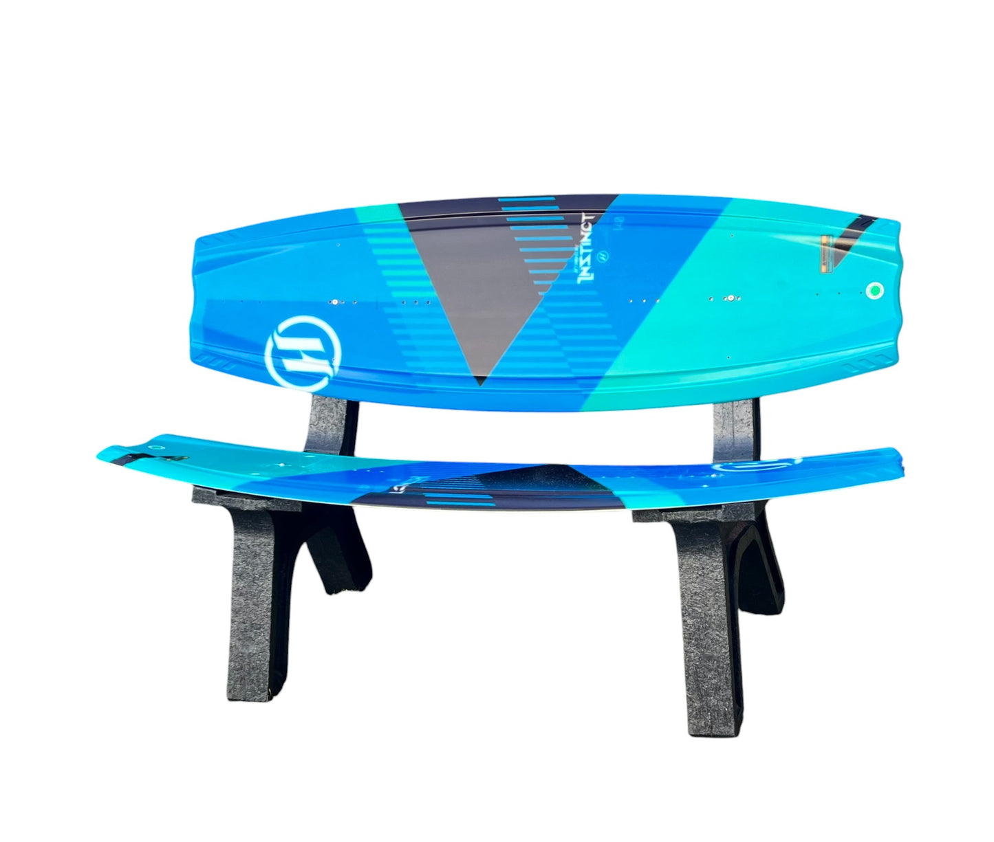 Surf Bench or Wake Board Bench, Made from a real recycled Wake Board
