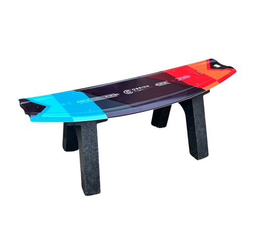 Surf Bench or Wake Board Table, Seat or Bench   Made from a real recycled Wake Board
