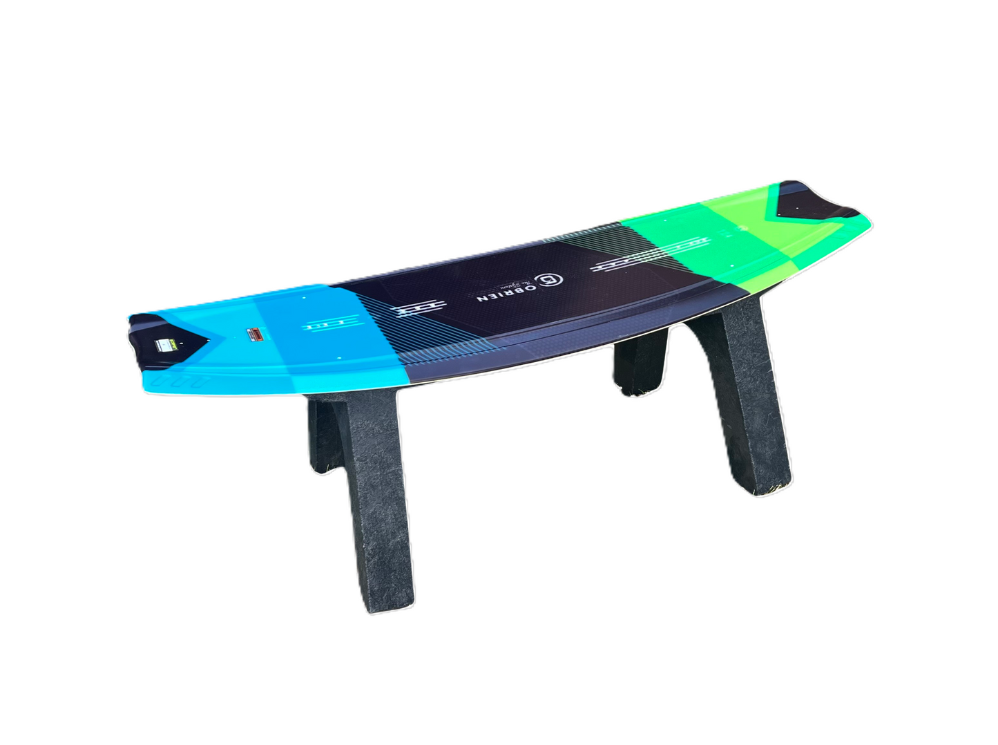 Ski Patio set - 3 piece - A Skichair, Snowboard or Snow Ski Table and a Ski Rocker