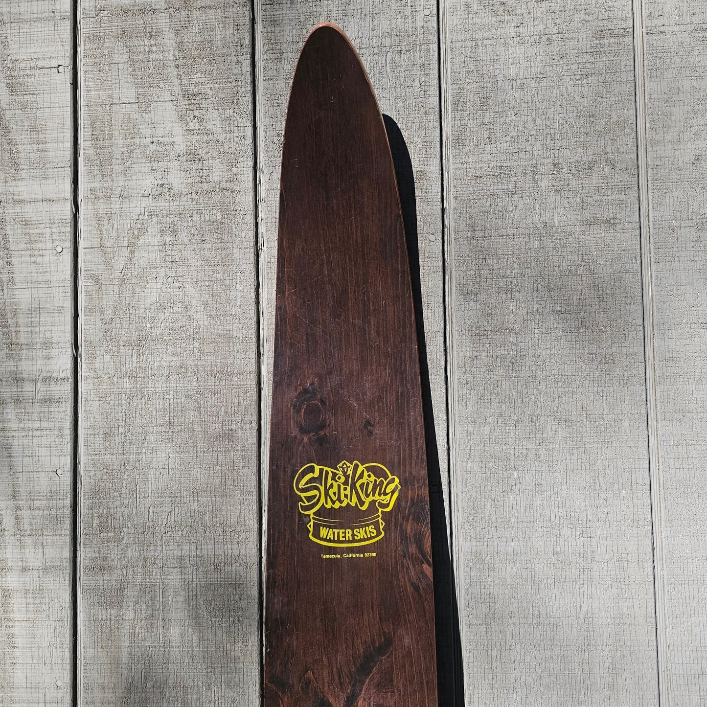 Shot Ski made from an Antique Ski King Water Ski This is a New ski and never skied!! Shotski, 4 shot made from a real wooden water ski