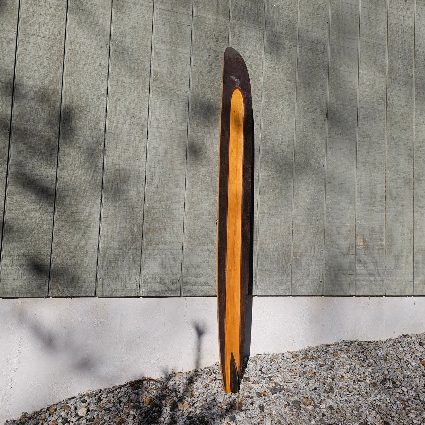 Shot Ski made from an Antique Ski King Water Ski This is a New ski and never skied!! Shotski, 4 shot made from a real wooden water ski