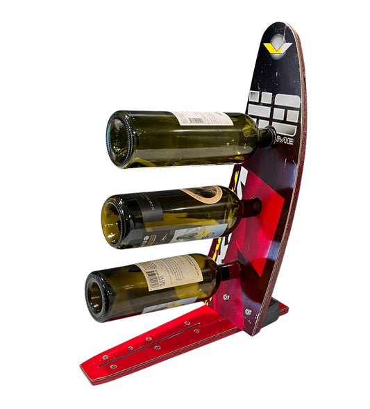 Water Ski Wine Rack made from a real Water Ski