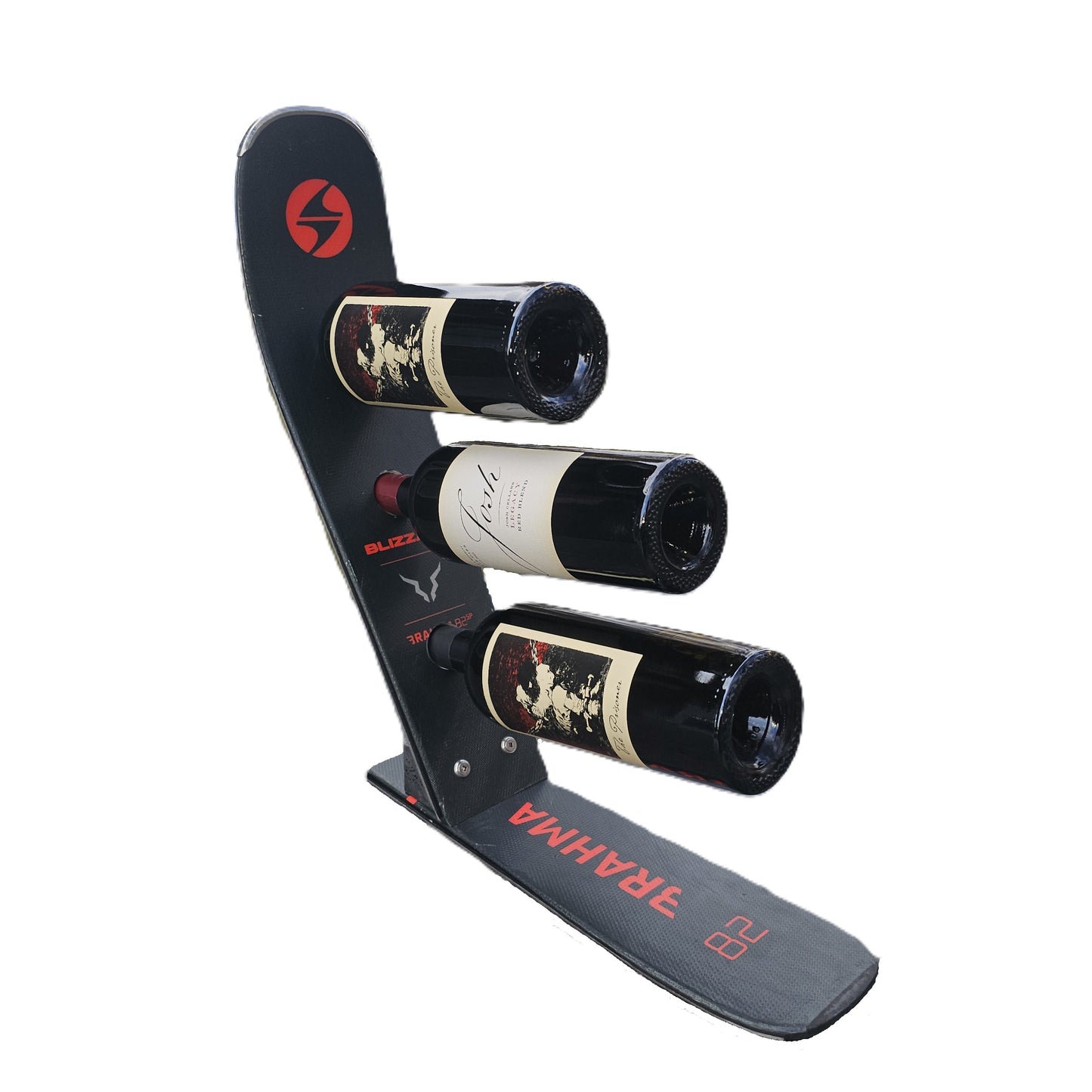 Personalized Ski Wine Rack Snow Ski Wine Rack Customize-Choose your type of Snow Ski