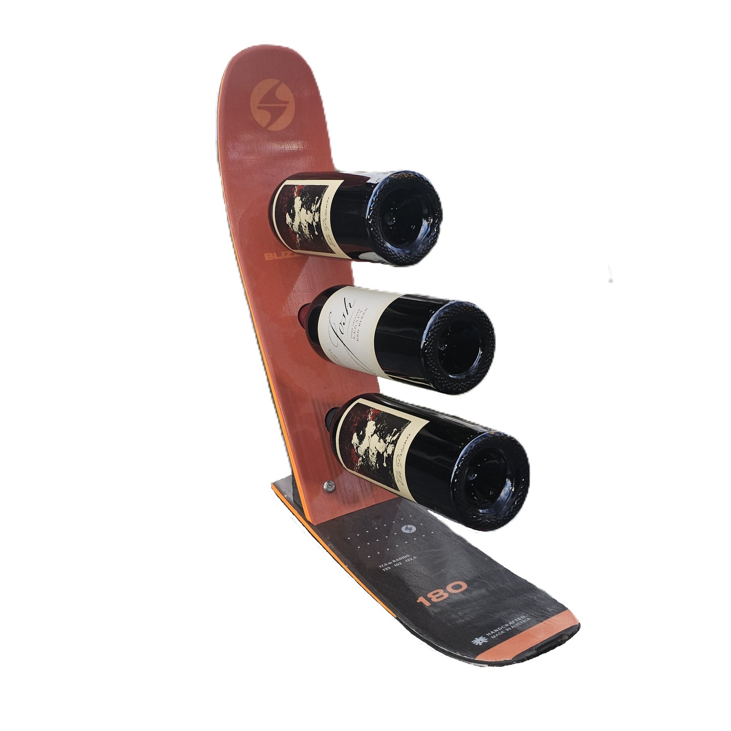 Personalized Ski Wine Rack Snow Ski Wine Rack Customize-Choose your type of Snow Ski