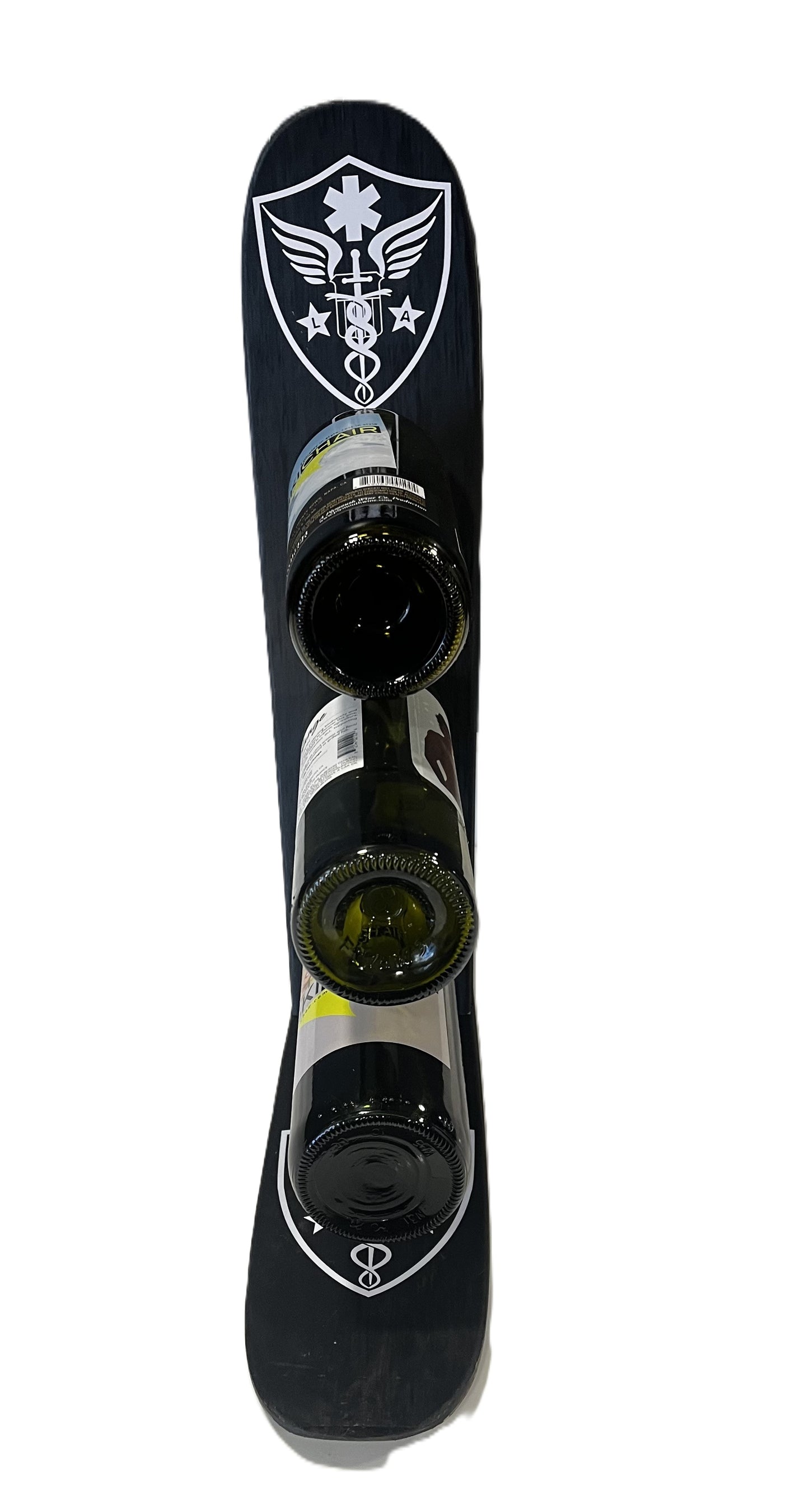 Personalized Ski Wine Rack Snow Ski Wine Rack Customize-Choose your type of Snow Ski