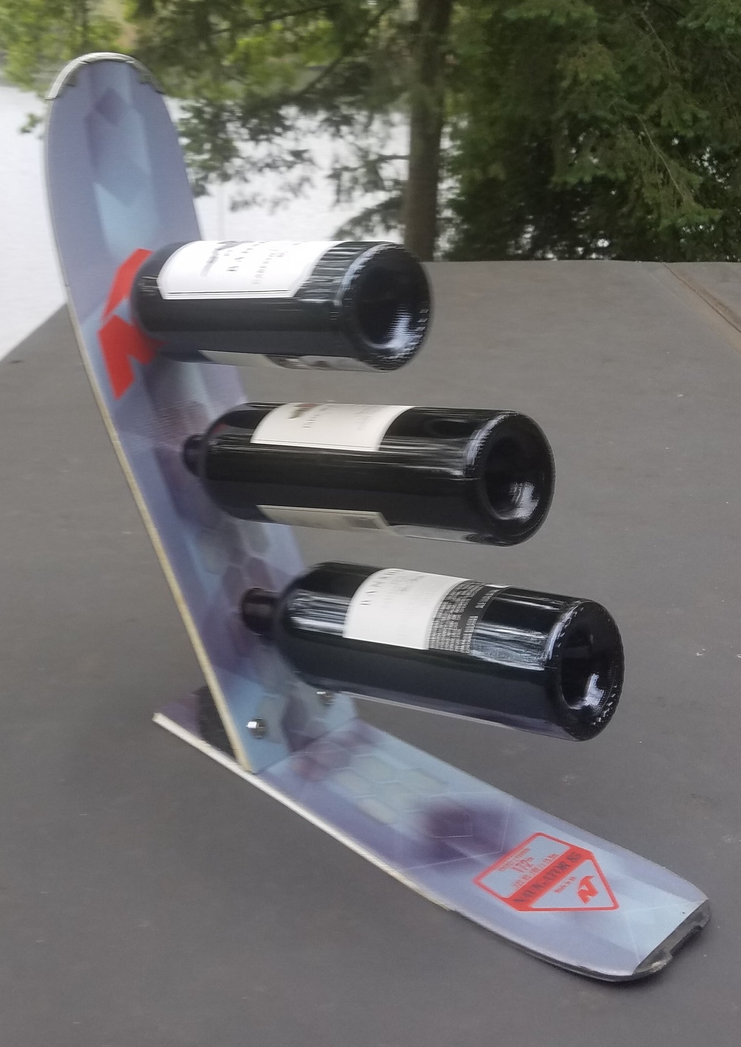 Personalized Ski Wine Rack   Snow Ski Wine Rack   Customize-Choose your type of Snow Ski