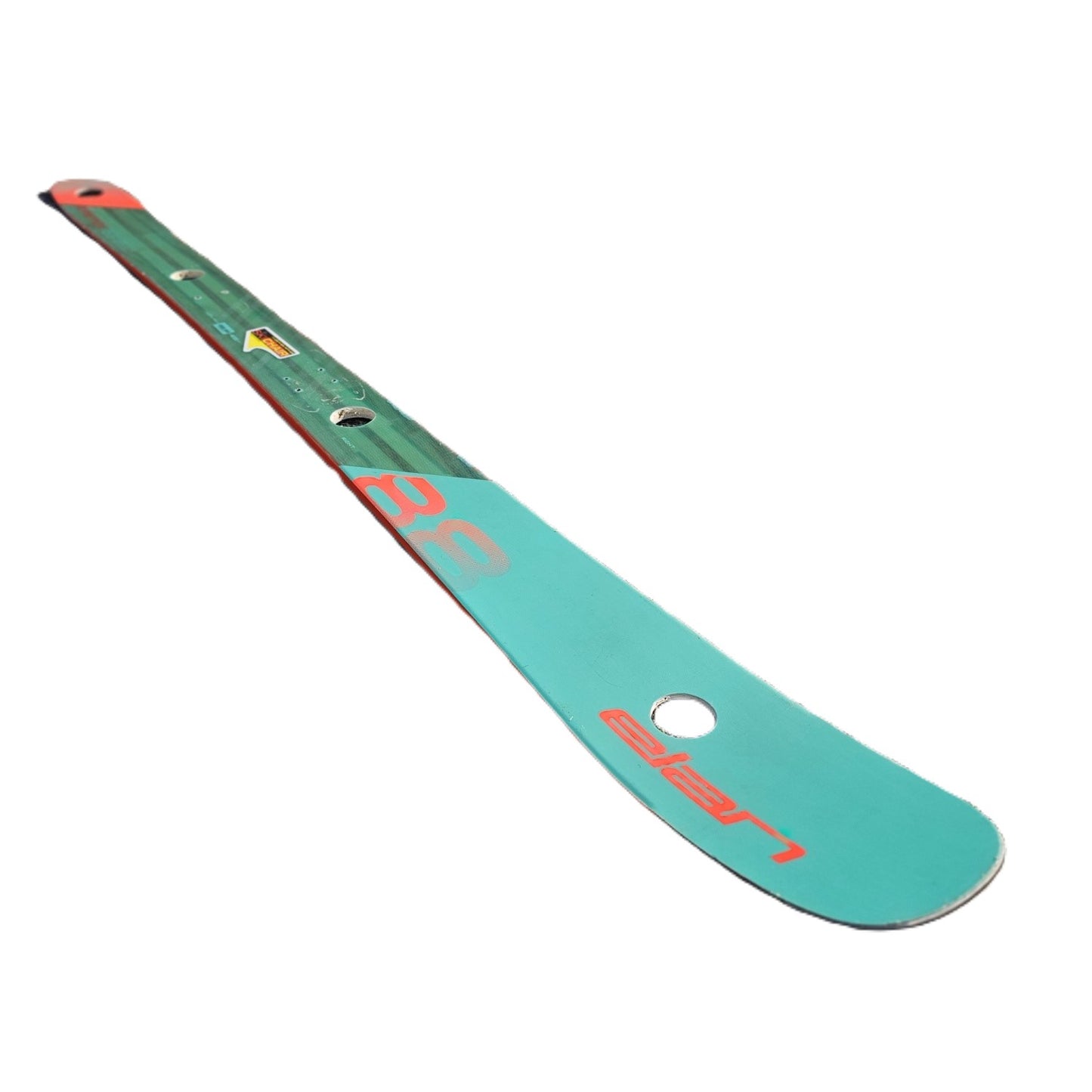 Shot ski 3 shot, Real Snow Ski with holes and 3 plastic 2oz shot glasses - shotski