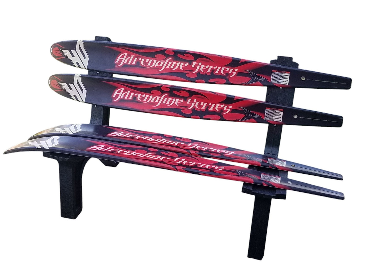Ski Bench, Water Ski Bench, Recycled Water Ski Bench - Flip side water ski bench