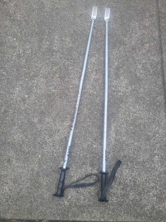 Marshmallow Roasting Sticks made from Recycled Ski Poles set of 4 Sticks