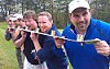 Ski Shot 4 Volant shot, Shotski with Large 2.5 oz Shots made with a stainless steel Volante Ski