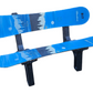 DIY Bench Legs or Outdoor Bench Ends made from Recycled Plastic for a Sports Bench for Snow Skis or Snowboards or Wake Boards