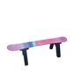 Ski Patio set - 4 piece - A Skichair, Snowboard or Snow Ski Table and Bench and a Ski Rocker