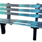 DIY Bench Legs or Outdoor Bench Ends made from Recycled Plastic for a Sports Bench for Snow Skis or Snowboards or Wake Boards