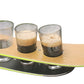 Beer Flight or Brewski a Recycled Snow Ski Double Beer Flight only with no Glasses