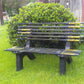 DIY Bench Legs or Outdoor Bench Ends made from Recycled Plastic for a Sports Bench for Snow Skis or Snowboards or Wake Boards