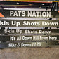 Personalization for shot ski already purchased made from cut Vinyl