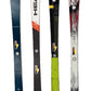 Shot ski 3 shot, Real Snow Ski with holes and 3 plastic 2oz shot glasses - shotski