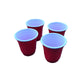 Shot ski 3 shot, Real Snow Ski with holes and 3 plastic 2oz shot glasses - shotski