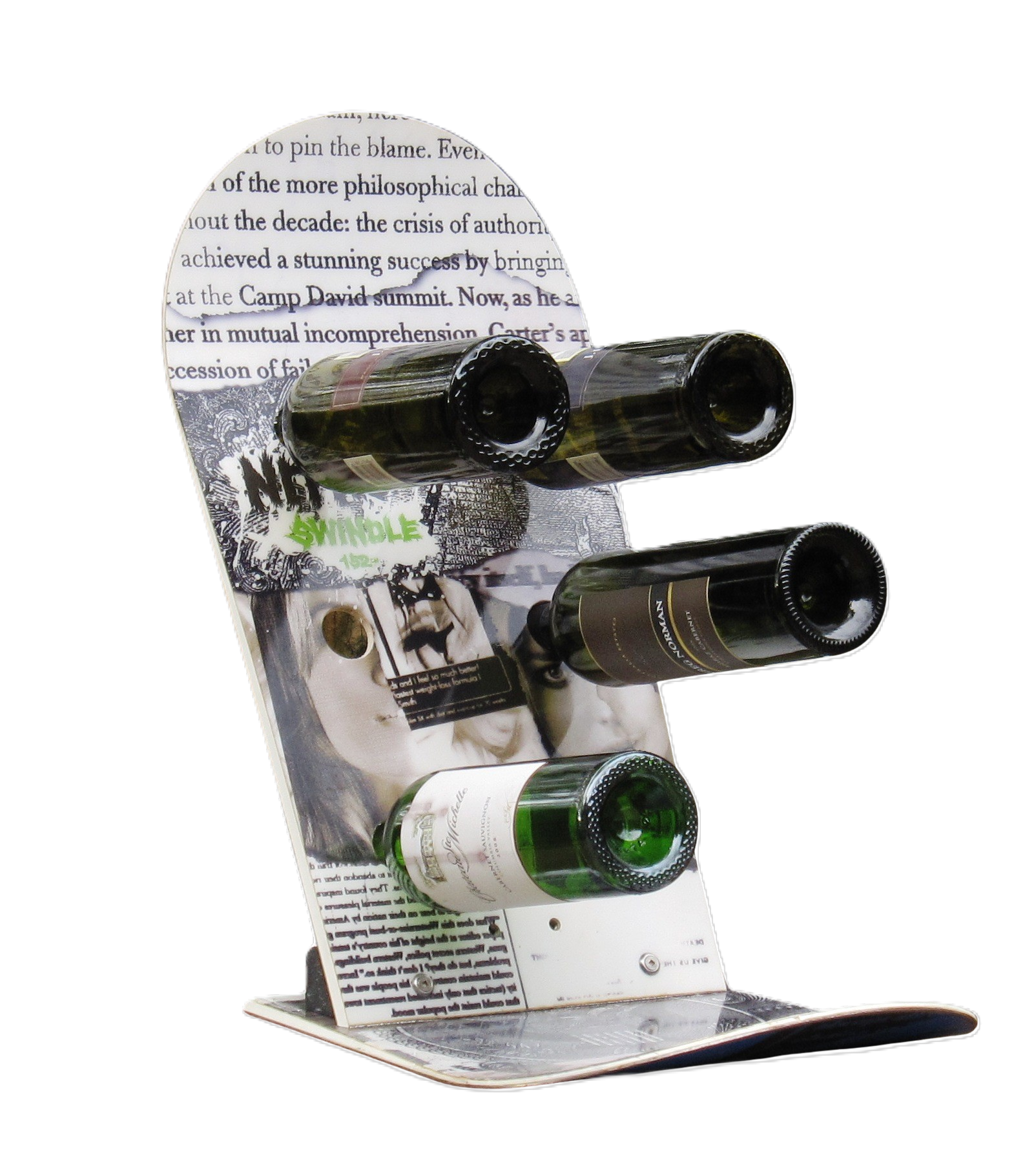 Beer Rack Snowmobile Snowboard Wine Rack made with a real Snow Board – Skichair.com