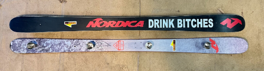 Personalize your Shot Ski, 4 shot, Large 2.5oz Shots, SkiShot, made from real skis that you can pick!