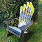 Customize you Skichair Rocker made from real Snow Skis