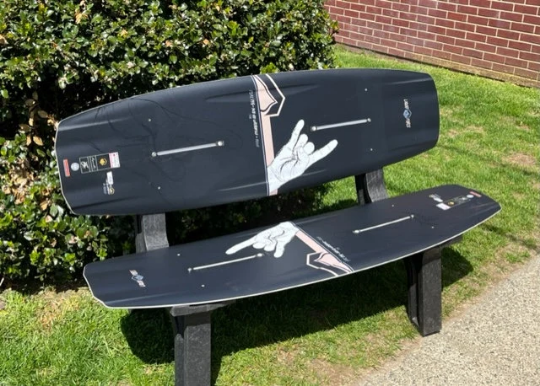 Wake Board Bench, Customize your Recycled Wake Board Bench