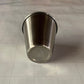 Shot Glasses, set of 4 for a Shot Ski with a hole, Large 2.5oz shot glasses made from Stainless Steele