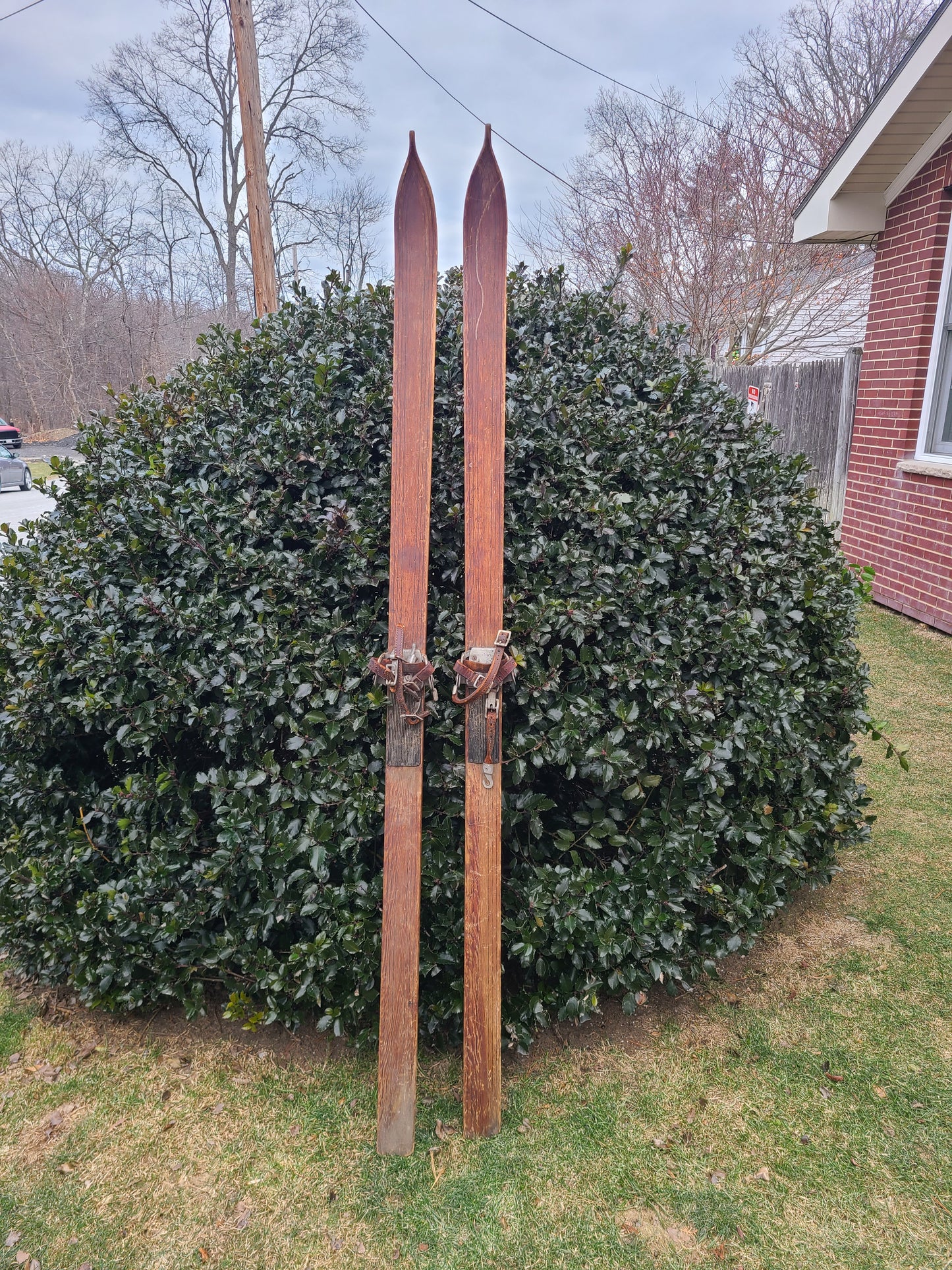 Shot Ski   Antique Wooden Shot Ski, 4 shot made from real snow ski from the 20's or 30's